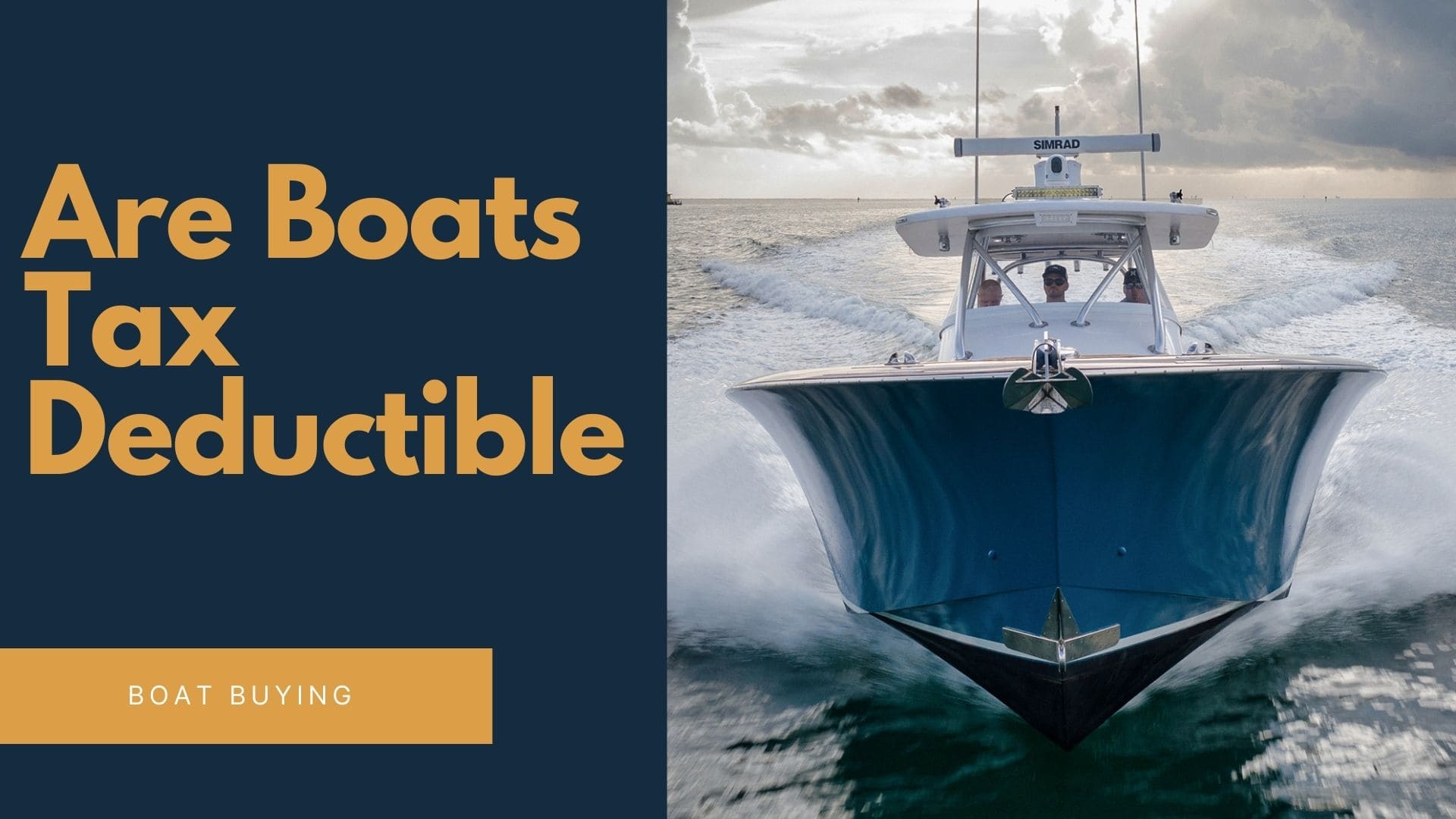 Are Boats Tax Deductible - Write Off Your Boat