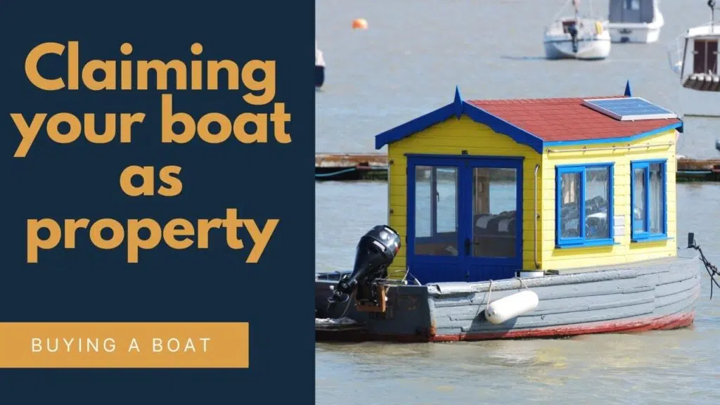 claiming your boat as property 1