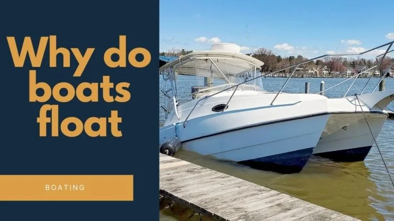 why do boats float