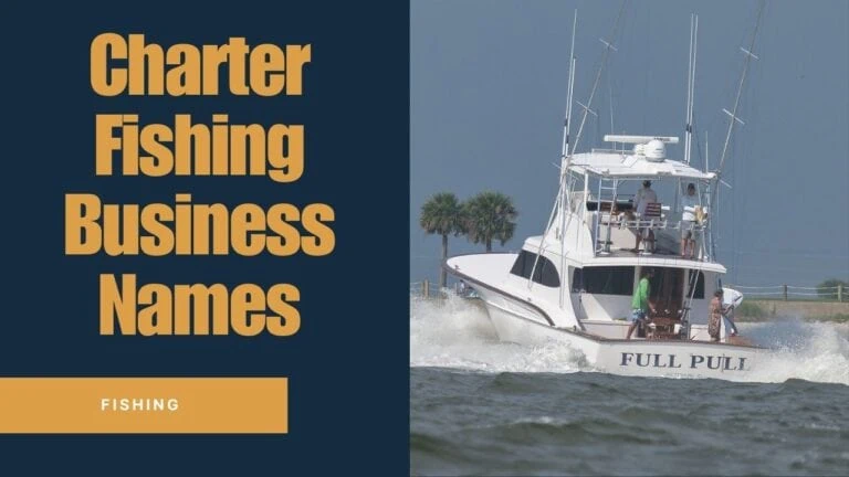 charter fishing business names