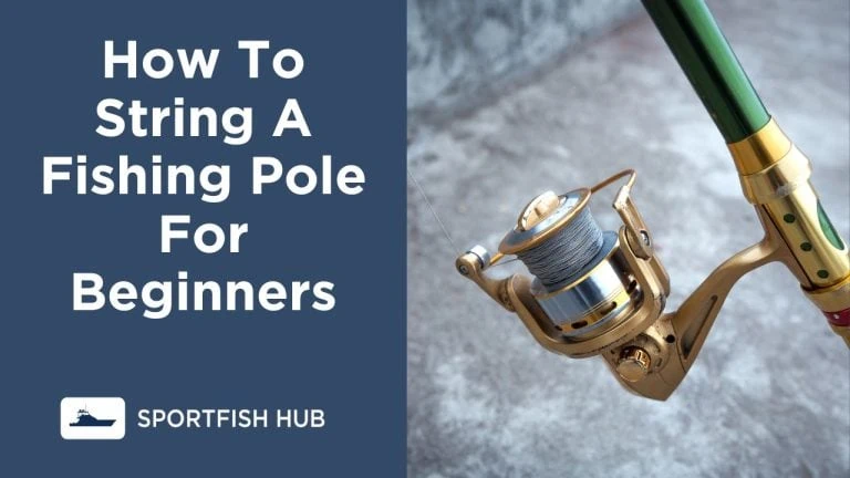 how to string a fishing pole
