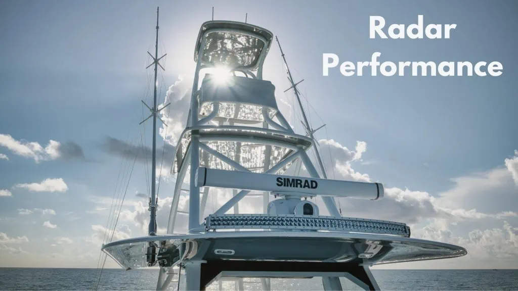 Garmin Vs. Simrad Radar Performance