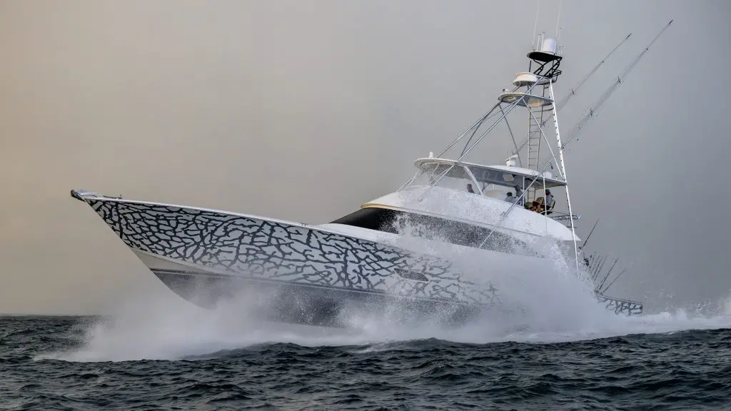 epic photo of michael jordans catch 23 sportfishing boat