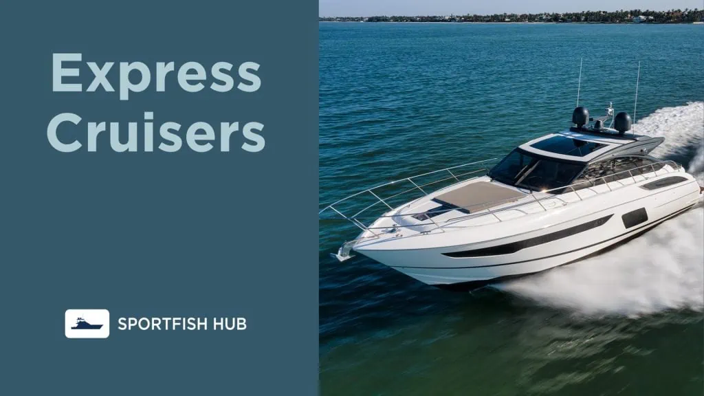 types of yachts express cruisers