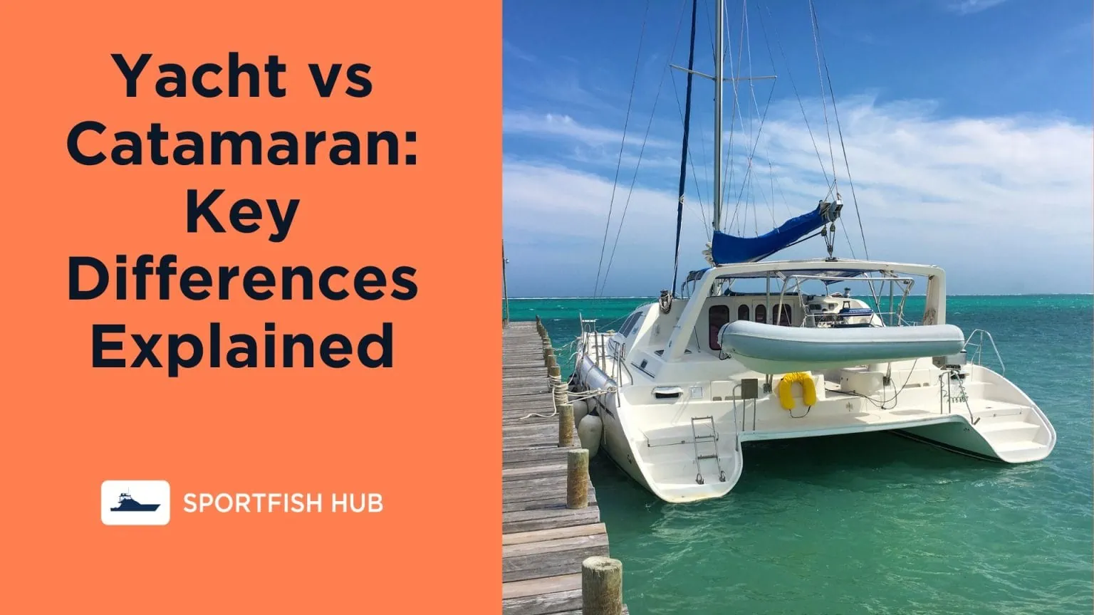 difference boat catamaran