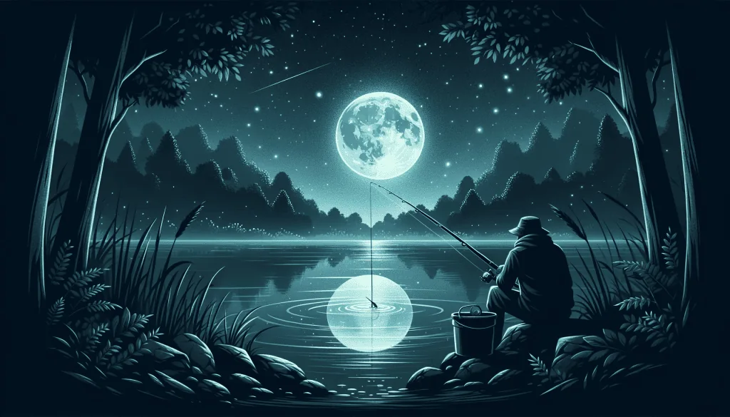 Fishing in the Dark Meaning